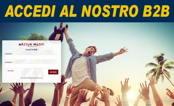 Accedi al nostro B2B